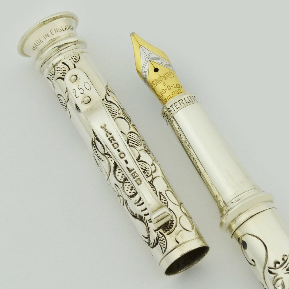 Yard-O-Led Imperial Dragon LE Fountain Pen - Sterling, 18k Medium